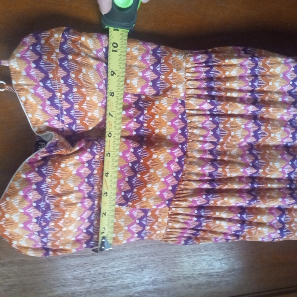 Colorful Patterned Sundress - Picture 5 of 6